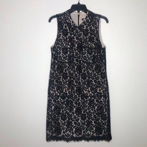 J CREW Black Lace Dress